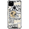 NFL New Orleans Saints - Blast Google Pixel 5 Clear Case